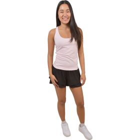 Sola Women's Nude Tech Volley Vibes Scoop Neck Racerback Tank