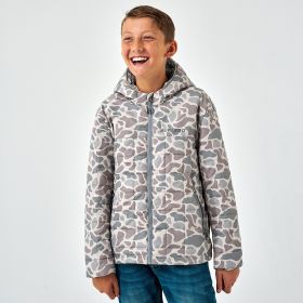Burlebo Men's Classic Deer Camo Puffer Jacket