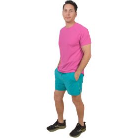 Powerflex Men's Kyle Mesh Short Sleeve Crew Neck Tee