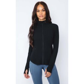 Yogalux Women's Lux Full Zip Cropped Yoga Jacket