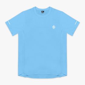 Baseball Lifestyle Diamond Tech Vented Tee Blue Shirt