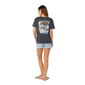 Roxy Women's Low-Cut Mountain Graphic T-Shirt