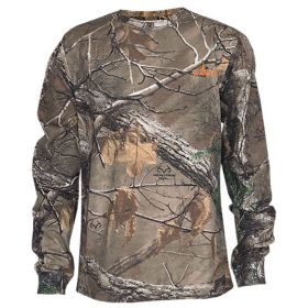 Habit Youth Long Sleeve CVC Realtree Edge Tee