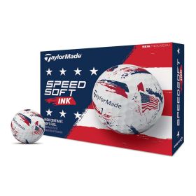 Taylormade Speedsoft USA Ink Golf Balls 12 Pack
