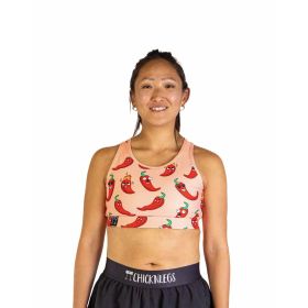 Chicknlegs Women's Chase Pack Chilis OG Sports Bra