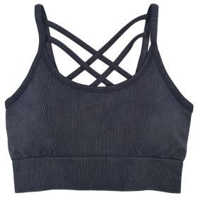 90 Degree Stone Washed Strappy Back