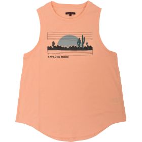 Canyon Creek Women's Cactus Vista Neagan Graphic Tank