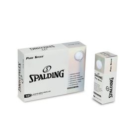 Spalding Pure Speed White Golf Balls 12 Pack