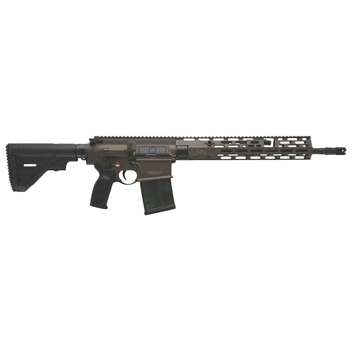 H & K RI MR762A4 16 10R PATBRWN Tactical Centerfire Rifle