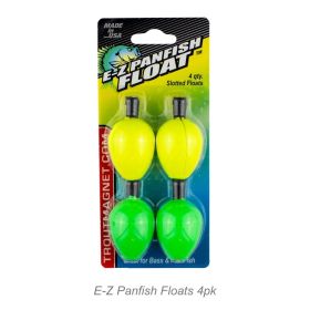 Crappie Magnet E-Z Panfish Floats 4-Pack