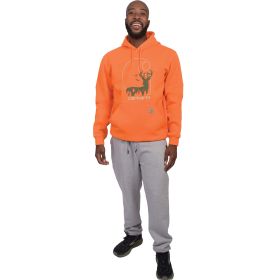 Carhartt Men's Tall Buck Logo Hooded Sweatshirt
