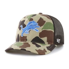 Carhartt x '47 Detroit Lions Camo Trucker Hat