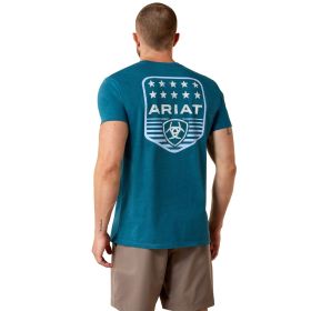 Ariat Men's Stripe Patriotic Badge T-Shirt