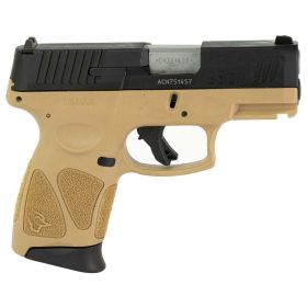 Taurus G3C 9mm Tan/Black 3/12 Pistol