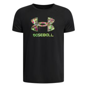 Under Armour Boys' UA Baseball Stat Data Tech T-Shirt