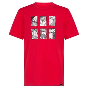 adidas Boys' Short Sleeve Baseball Comic Tee