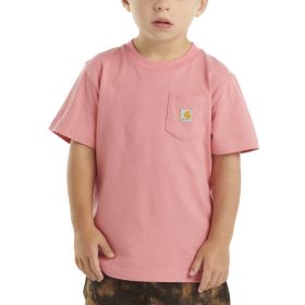 Carhartt Toddler Girls' Short Sleeve Pocket Tee