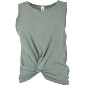 90 Degree Twist Front Washed Tank