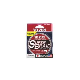 Yozuri SuperBraid Hi-Vis Yellow 10lb 150 Yard Braided Fishing Line