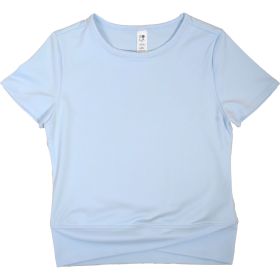 Sola Girls Girls' Nude Tech Maisie Meet & Greet Crossover Top