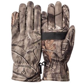 Huntworth Men's Stealth Soft Shell Hunting Glove with Berber Interior