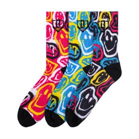 Baseball Lifestyle 3pk Smiley Slugger Performance Socks