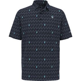 Callaway Golf Men's Short Sleeve Whiskey Print Polo