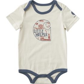 Carhartt Infant Boys' Short Sleeve Daddy's Helper Bodysuit