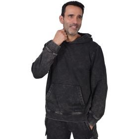 Bison Ridge Men's Washed Everest Pullover Hoodie