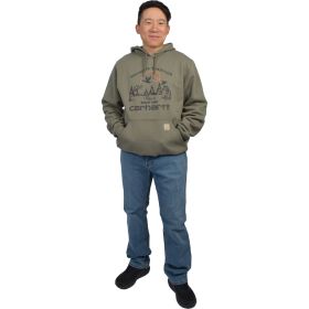 Carhartt Men's Big Rooted in Tradition Hooded Sweatshirt