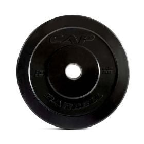 Cap 15 lb. Pair Solid Rubber Bumper Plates- Set of 2