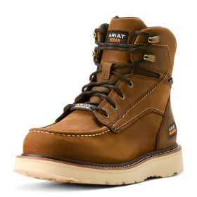 Ariat Men's Rebar Wedge Moc Toe 6" Waterproof Work Boot