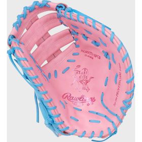 Rawlings Youth Heart of the Hide ContoUR Fit 12.25-Inch First Base Mitt, Left Hand Throw