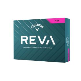 Callaway Golf 2025 Pink Reva 12 Pack Golf Balls