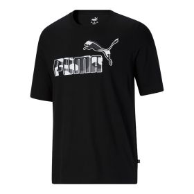 Puma Men's 3x Camo Fill Logo Tee
