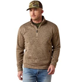Ariat Men's Caldwell 1/4 Zip Sweater Savannah Tan