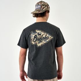 Burlebo Men's Arrowhead Classic Deer Camo Short Sleeve Tee