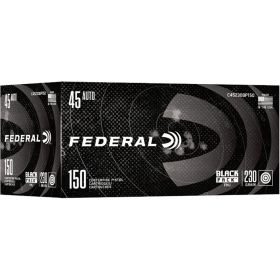 Federal Black Pack 45 ACP Ammo 230 Grain Full Metal Jacket 150 Rounds