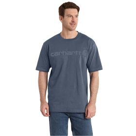 Carhartt Men's Loose Fit Heavyweight Short-Sleeve Logo Graphic T-Shirt