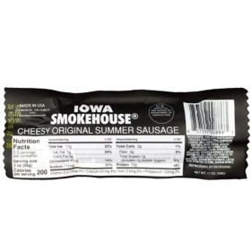 Iowa Smokehouse 11oz Cheese Summer Sausage