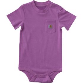 Carhartt Infant Girls' Short Sleeve Pocket Bodysuit