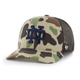 Carhartt x '47 Notre Dame Camo Trucker Hat