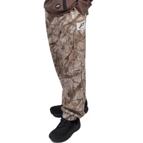 Powerflex Men's Tall Woodlands John Camo Printed Fleece Oversized Jogger