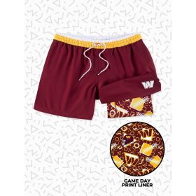 Chubbies Men's The Commanders Solid Lined Swim Trunks