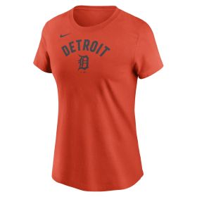 Nike Women's Detroit Tigers Wordmark Arch T-Shirt