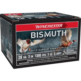 Winchester 28 Gauge 3" Bismuth Waterfowl Shotshells