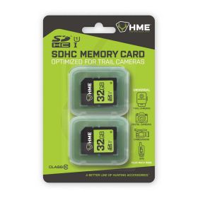 Hme 32GB Micro SDHC 2PK