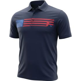 Veelo Golf Men's USA Club Polo