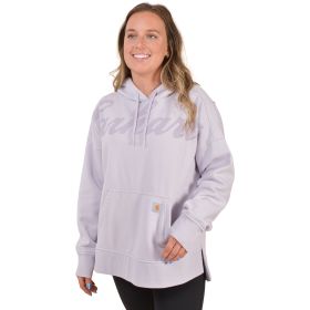 Carhartt Women's Oversized-Fit Midweight Hooded Graphic Sweatshirt