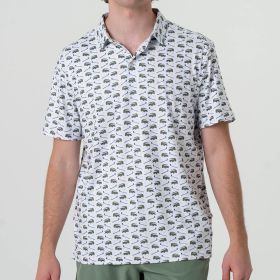 Burlebo Men's Tap It In Performance Polo